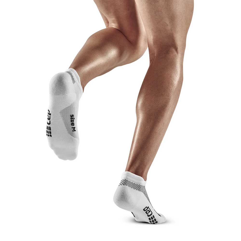 Men's Training No Show Socks - White Training