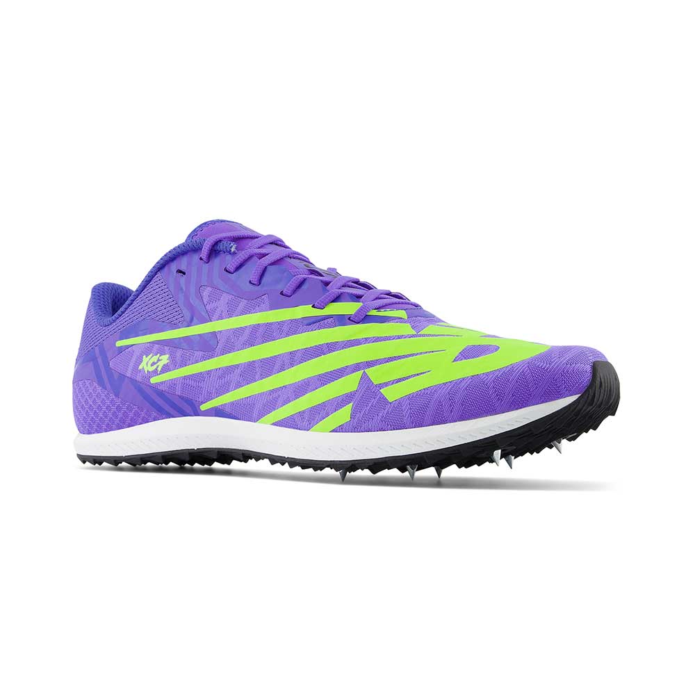 XC Seven v4 Cross Country Spike - Electric Indigo/Marine Blue- Regular (D)