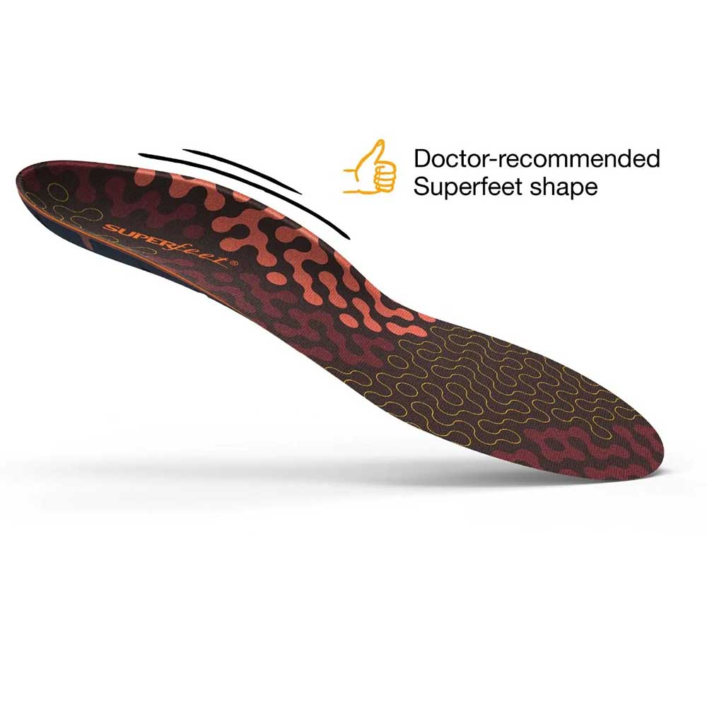 Run Cushion Low Arch Insole - Tandoori Spice