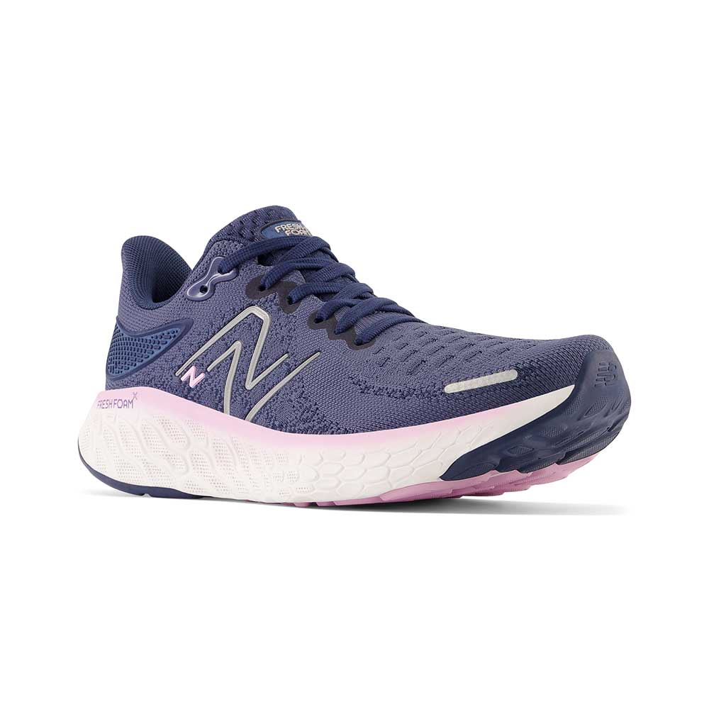 Women's Fresh Foam X 1080v12 Running Shoe- Vintage Indigo/Lilac Cloud - Regular (B)