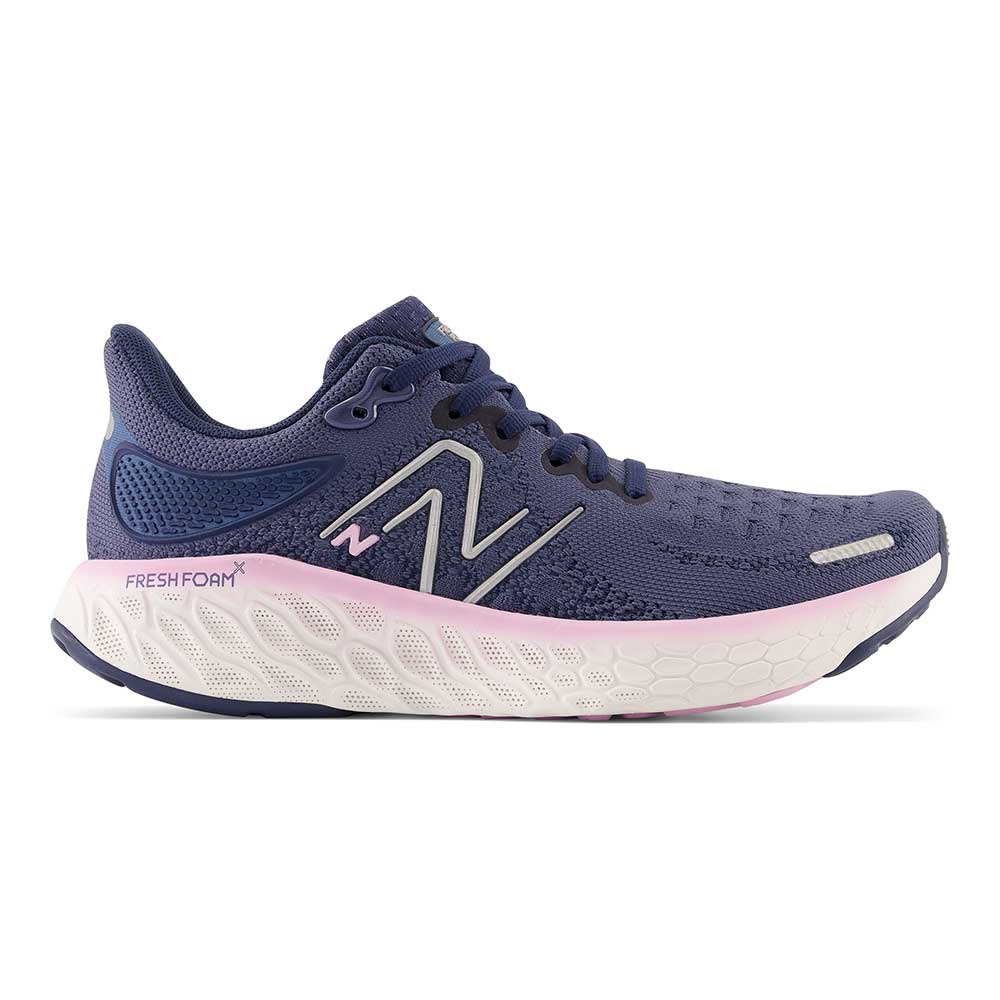 Women's Fresh Foam X 1080v12 Running Shoe- Vintage Indigo/Lilac Cloud - Wide (2E)