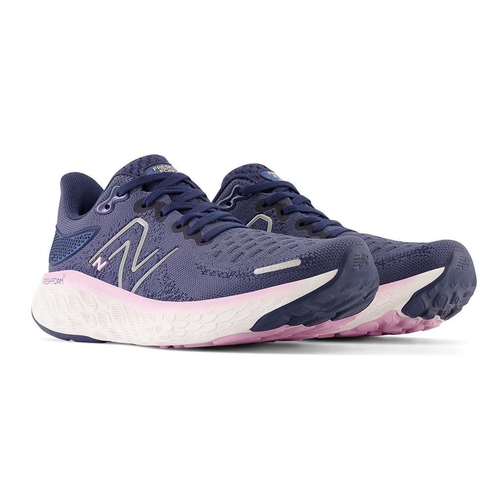 Women's Fresh Foam X 1080v12 Running Shoe- Vintage Indigo/Lilac Cloud - Regular (B)