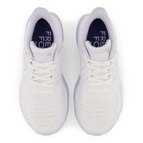Women's Fresh Foam X 1080v12 Running Shoe- White/Libra - Regular (B)