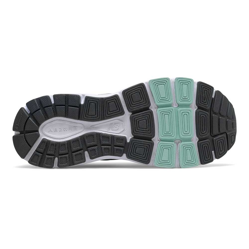 Women's 840v5 Running Shoe - Black/Storm Blue - Wide (D)