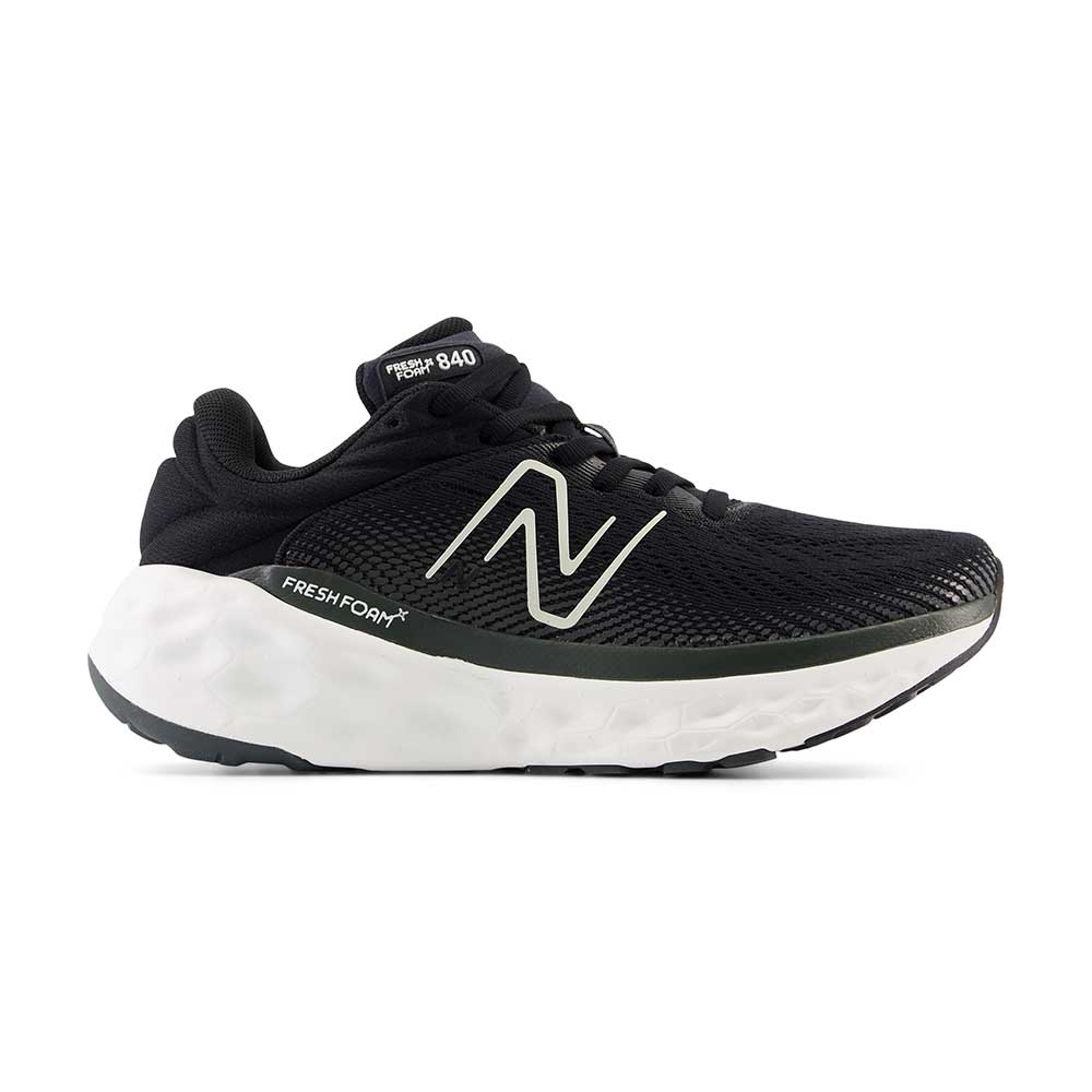 Women's Fresh Foam X 840v1 Running Shoe - Black/Blacktop - Wide (D)