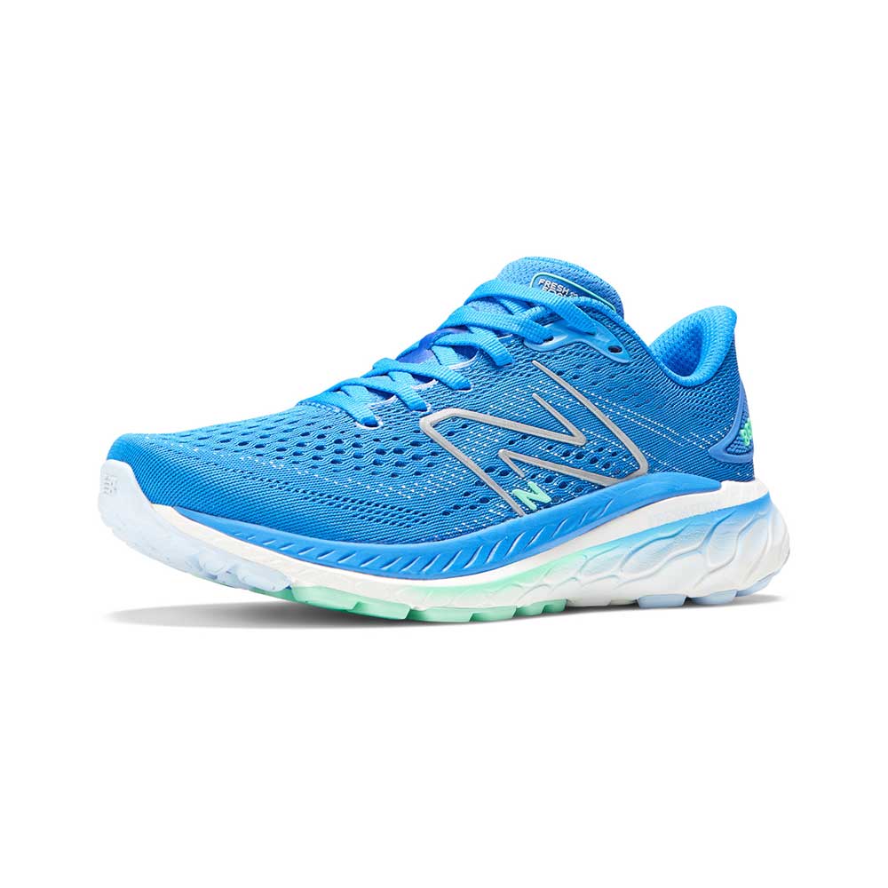 Women's Fresh Foam X 860 v13 Running Shoe - Bright Lapis/Bright Mint - Wide (D)