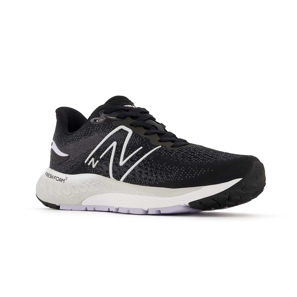 Women's Fresh Foam X 880v12 Running Shoe - Black/Violet Haze - Regular (B)