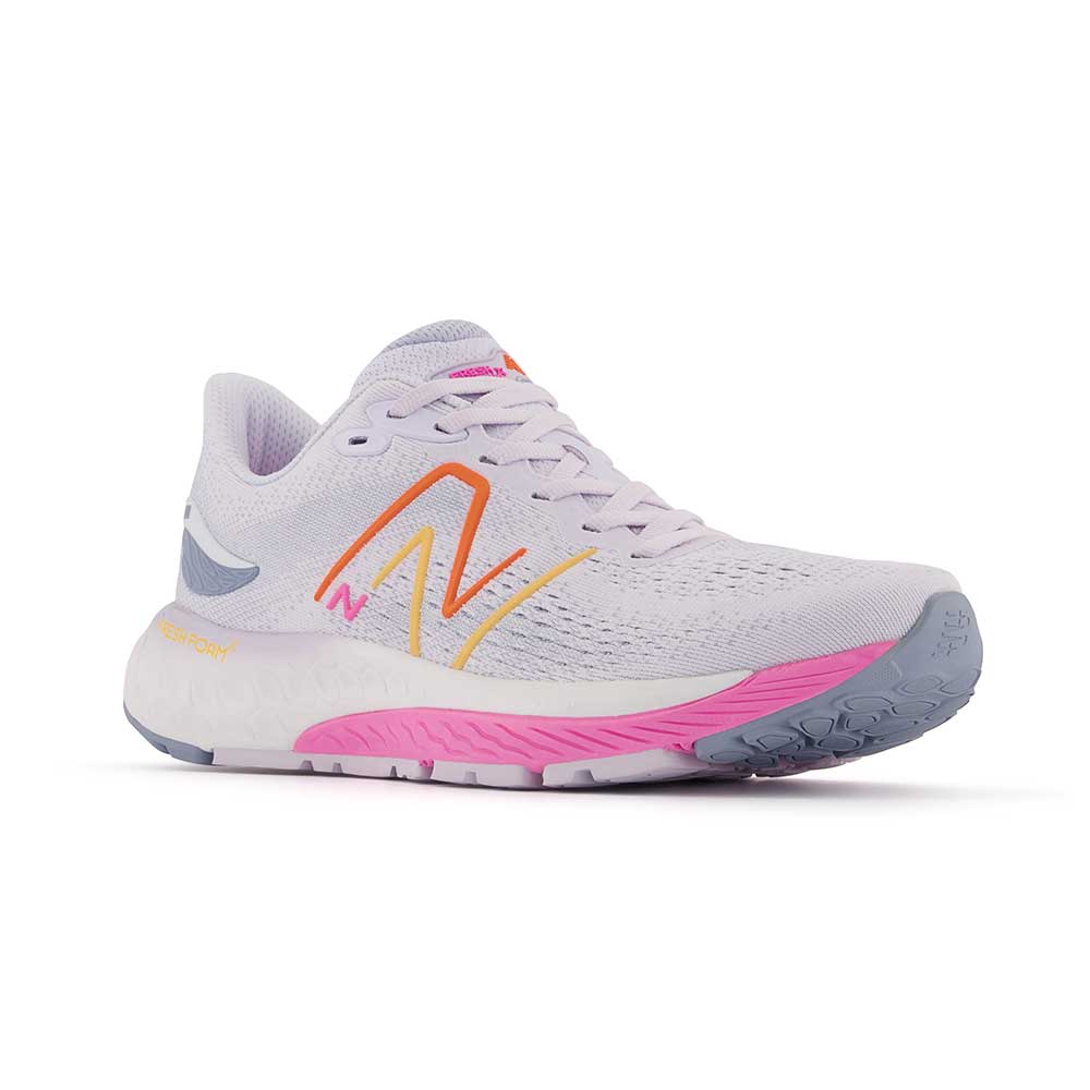 Women's Fresh Foam X 880v12 Running Shoe - Libra/Vibrant Pink - Narrow (2A)
