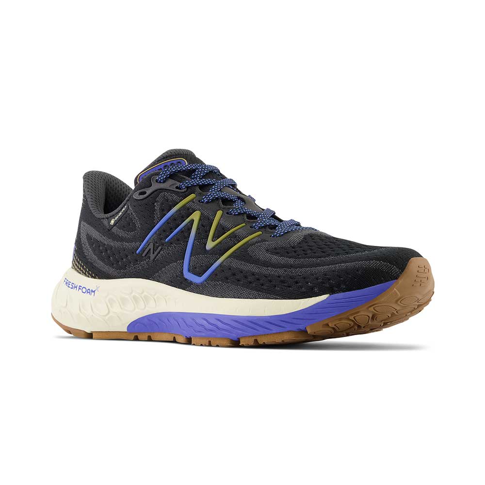 Women's Fresh Foam X 880 V13 Gore-Tex® Running Shoe - Black/Marine Blue- Wide (D)