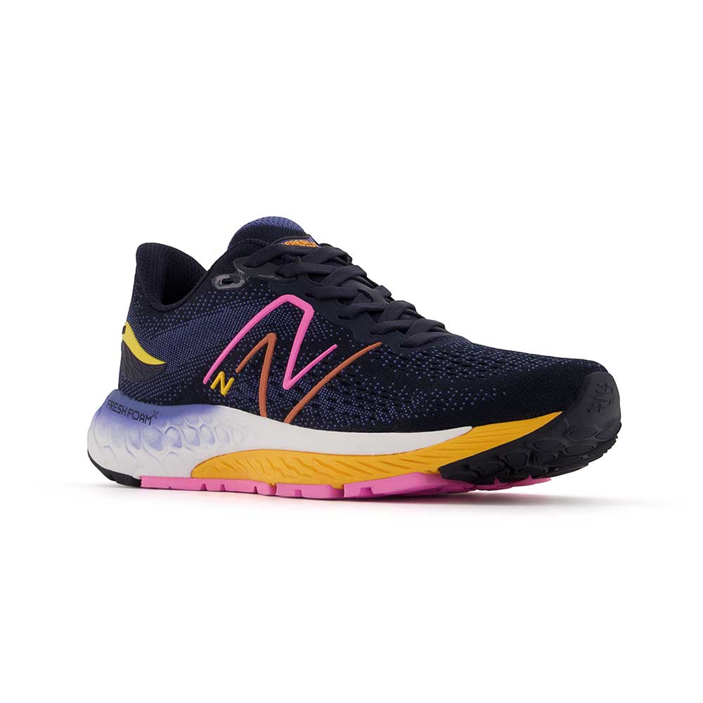 Women's Fresh Foam X 880v12 Running Shoe- Eclipse/Vibrant Apricot - Extra Wide (2E)