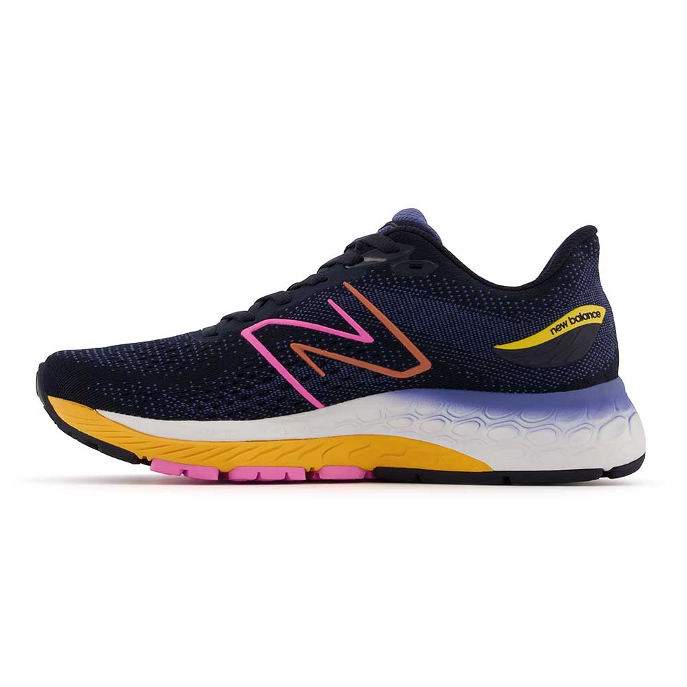 Women's Fresh Foam X 880v12 Running Shoe- Eclipse/Vibrant Apricot - Extra Wide (2E)