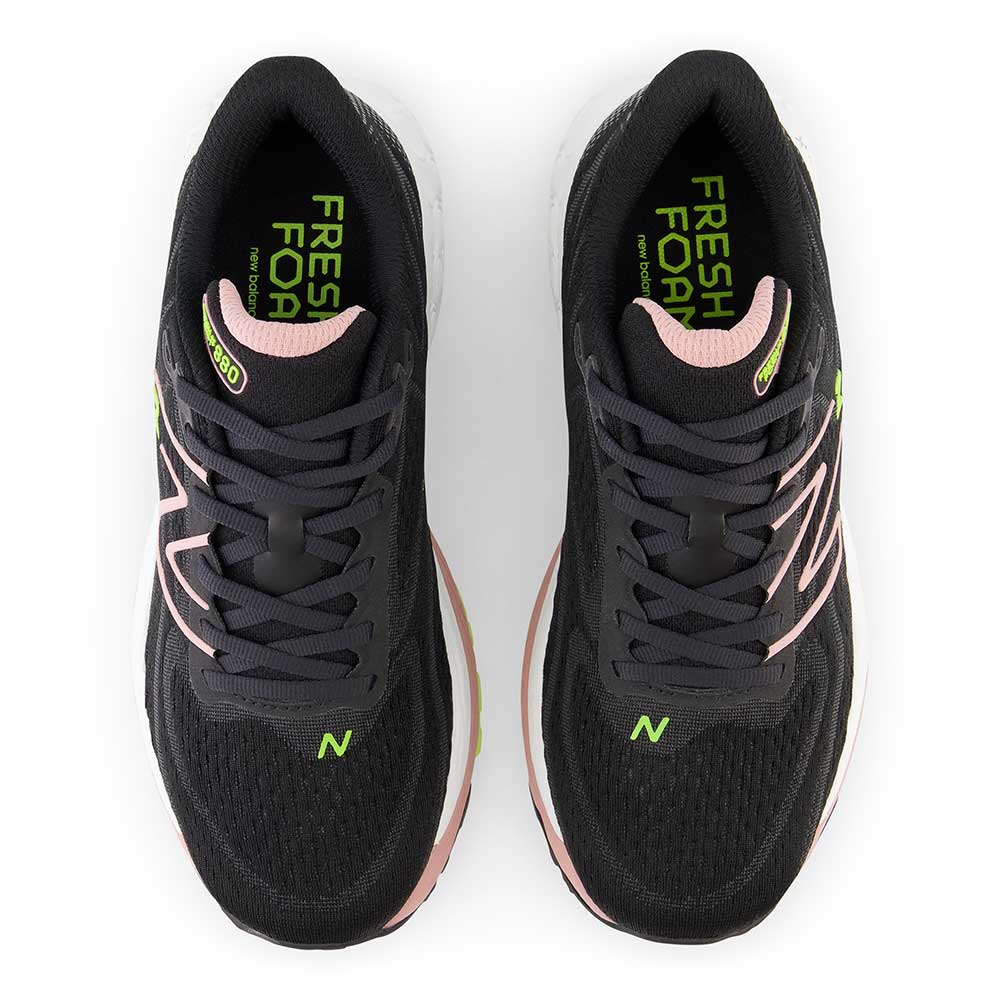 Women's Fresh Foam X 880v13 Running Shoe - Black/Pink Moon - Regular (B)