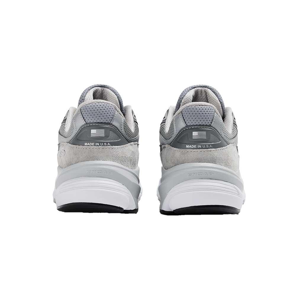 Men's Made in USA 990v6 Running Shoe - Grey/Grey - Regular (D)