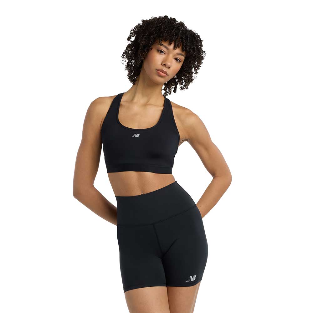 Womnen's NB Essential Run Bra - Black