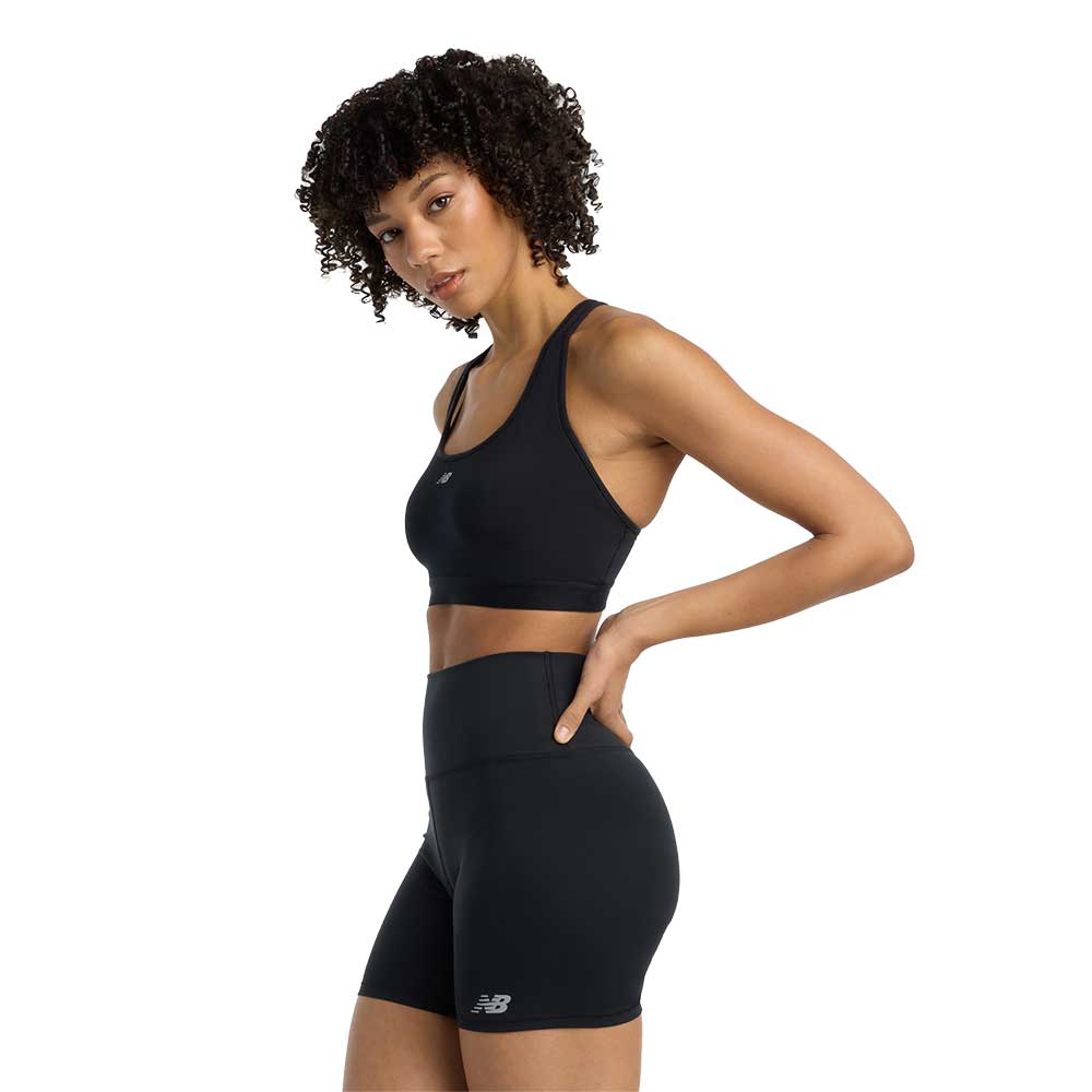 Womnen's NB Essential Run Bra - Black