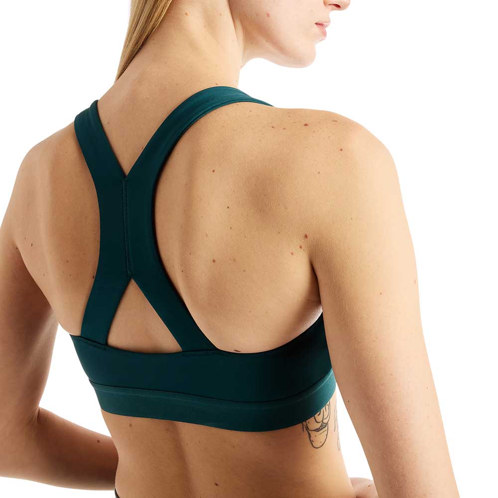 Women's NB Essential Train Bra - Medusa Green