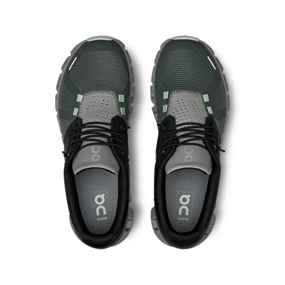 Women's Cloud 5 Running Shoe - Black/Lead - Regular (B)