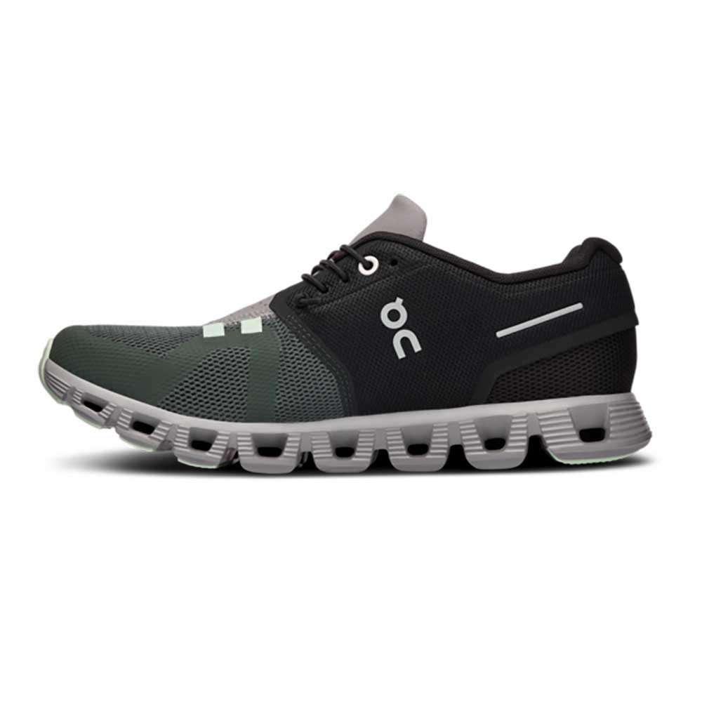 Women's Cloud 5 Running Shoe - Black/Lead - Regular (B)