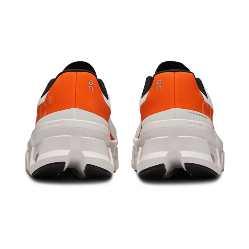 Women's Cloudmonster Running Shoe - Undyed-White/Flame - Regular (B)