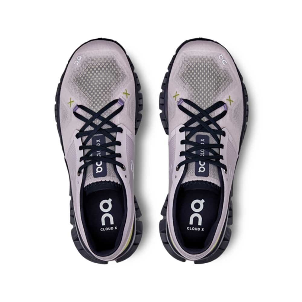 Women's Cloud X 3 Running Shoes - Orchid/Iron - Regular (B)