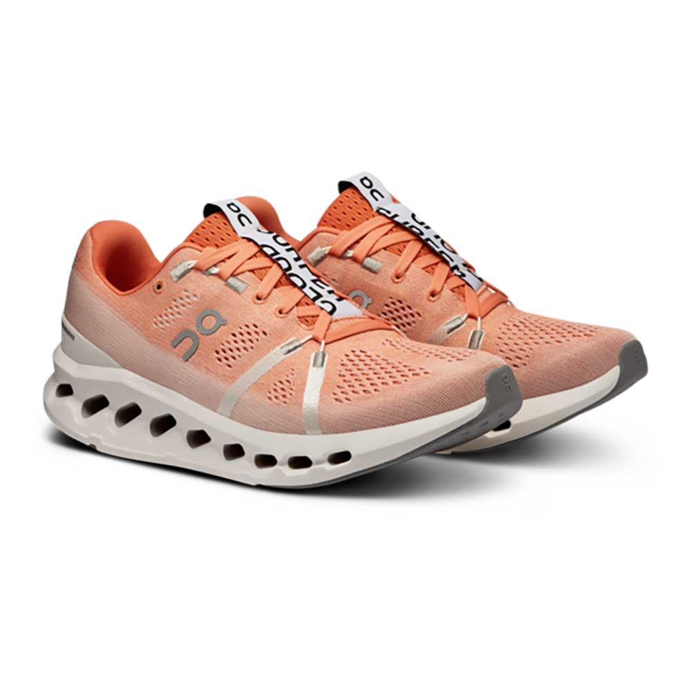 Women's Cloudsurfer Running Shoe - Flame/White - Regular (B)