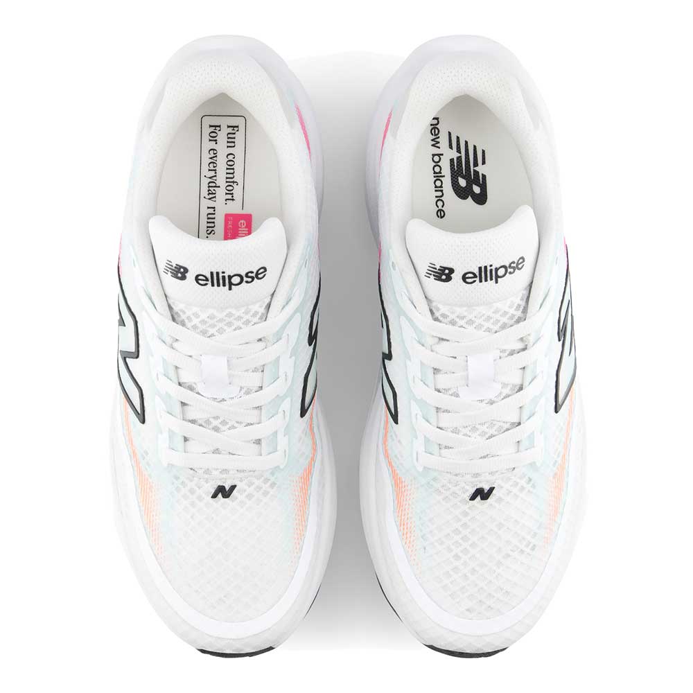Women's Ellipse v1 Running Shoe - NB 103 White/Black/Glint Blue - Regular (B)