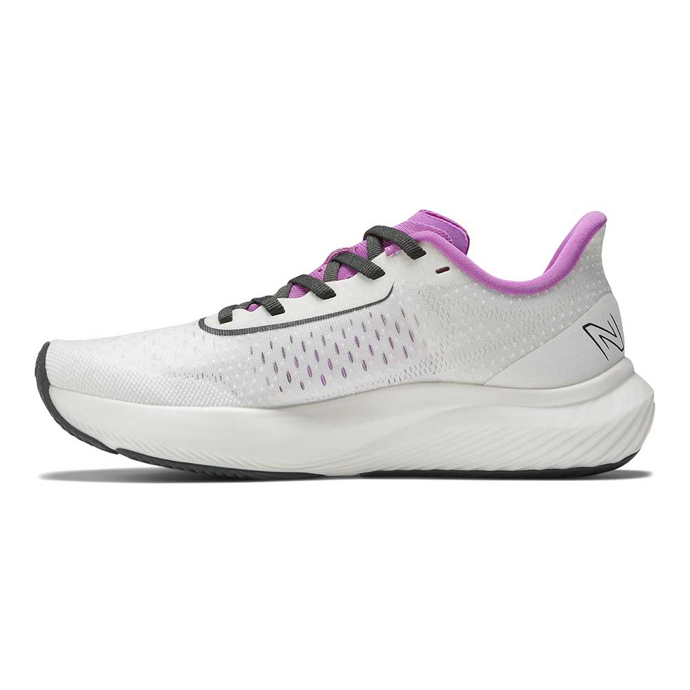 Women's FuelCell Rebel v3 Running Shoe - White/Cosmic Rose - Regular (B)