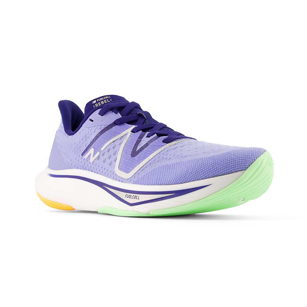 Women's FuelCell Rebel v3 Running Shoe - Vibrant Violet/Victory Blue - Regular (B)