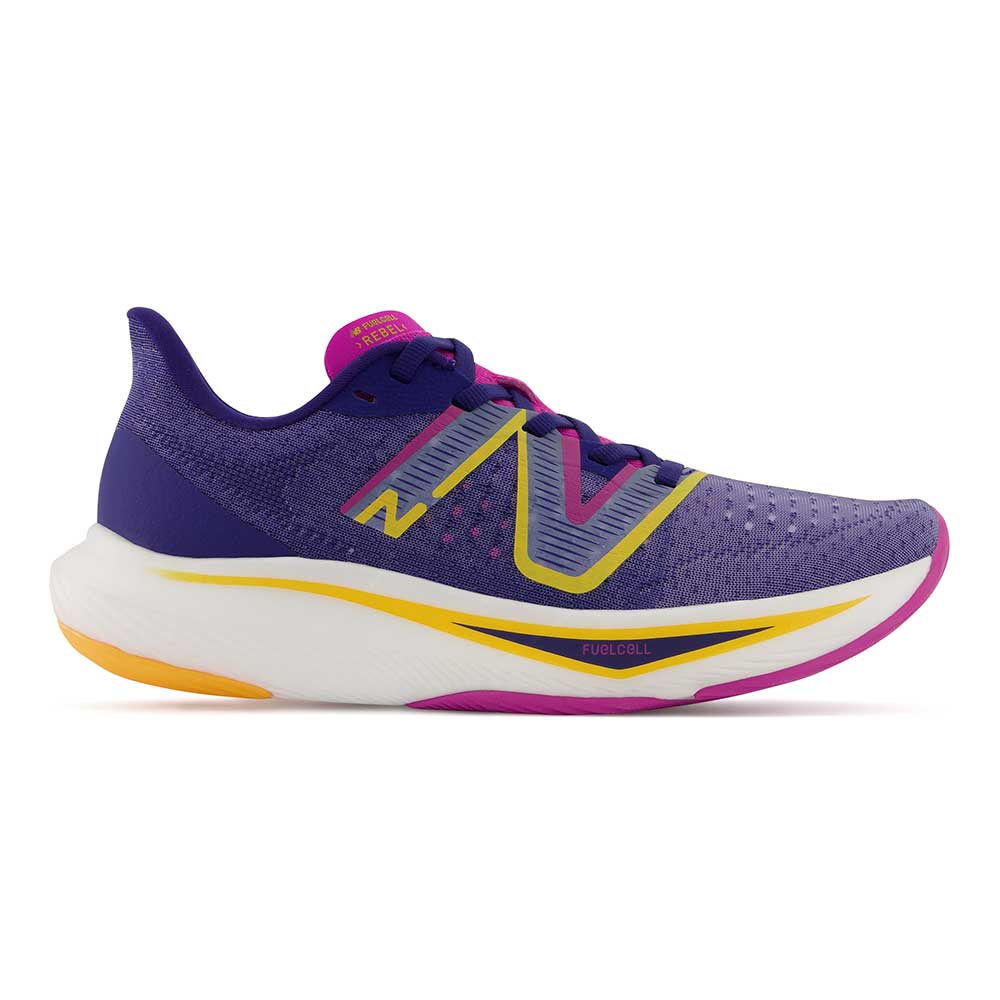 Women's FuelCell Rebel v3 Running Shoe - Victory Blue/Magenta Pop - Regular (B)