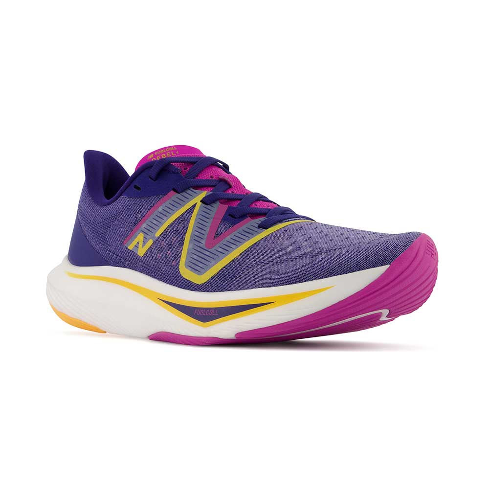 Women's FuelCell Rebel v3 Running Shoe - Victory Blue/Magenta Pop - Regular (B)