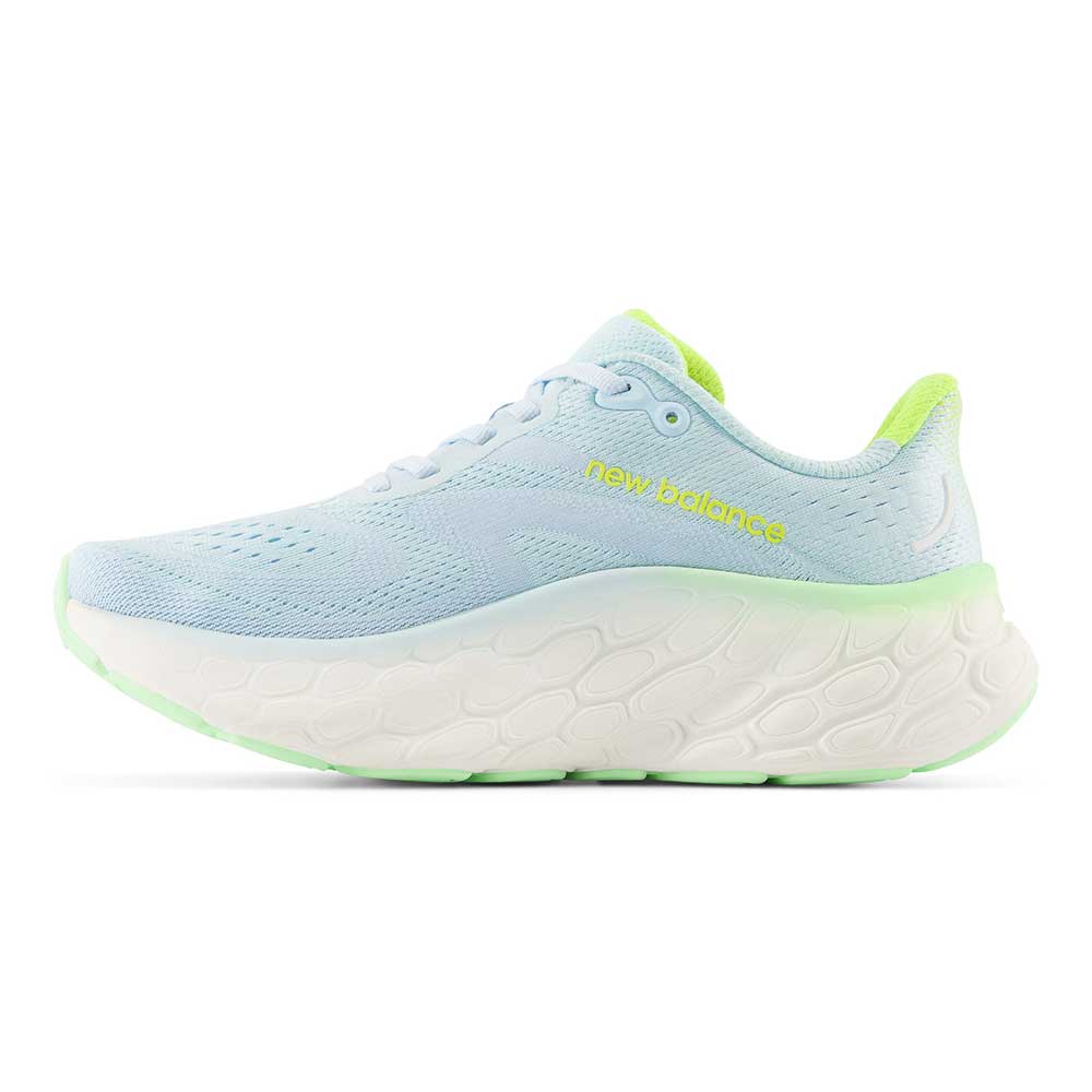 Women's Fresh Foam X More v4 Running Shoe - Blue/Green Aura - Regular (B)
