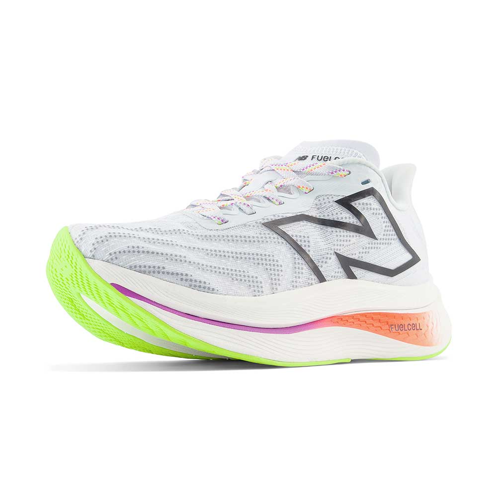 Women's FuelCell SuperComp Trainer v2 Running Shoe - Ice Blue/Neon Dragonfly - Regular (B)