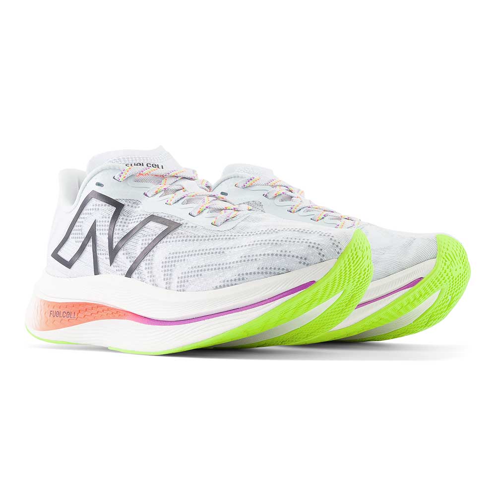 Women's FuelCell SuperComp Trainer v2 Running Shoe - Ice Blue/Neon Dragonfly - Regular (B)