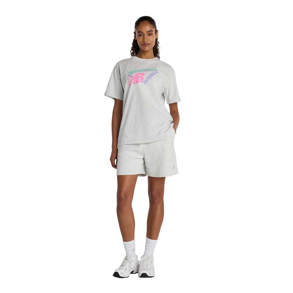 Women's Neon Relaxed T-Shirt - Grey