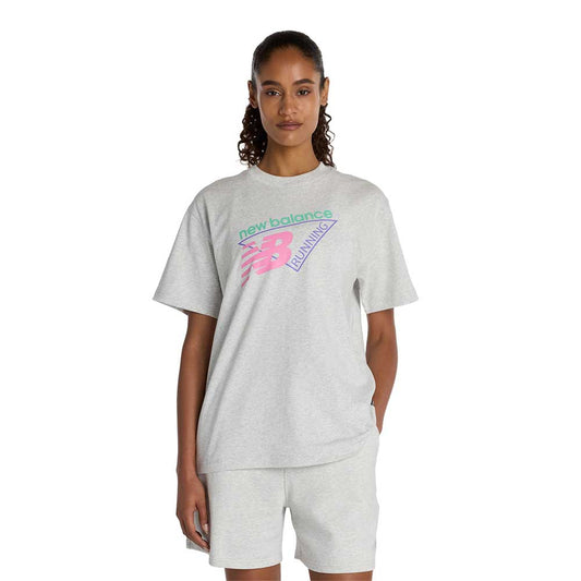 Women's Neon Relaxed T-Shirt - Grey