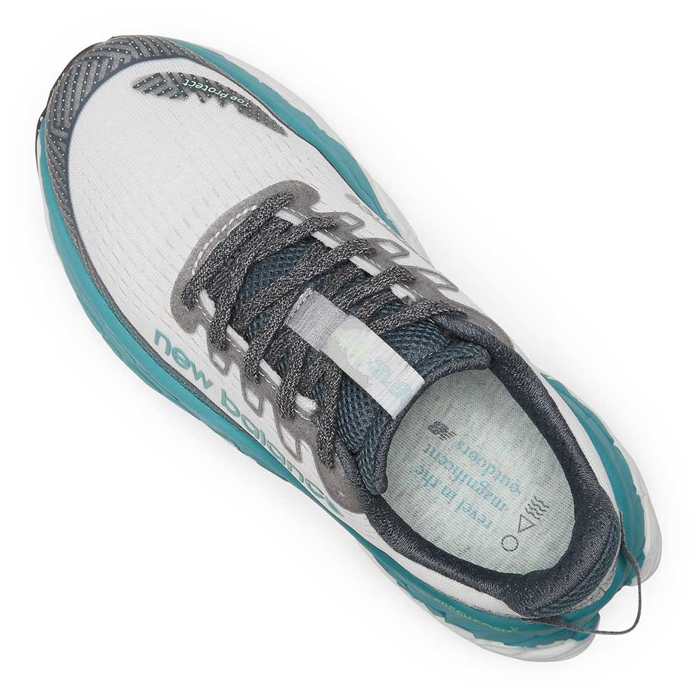 Women's Fresh Foam X More Trail v3 Running Shoe - Reflection/Faded Teal