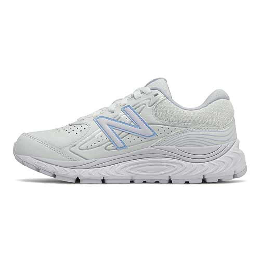 Women's W840v3 Walking Shoe- White/Silent Grey - Extra Wide (EE)