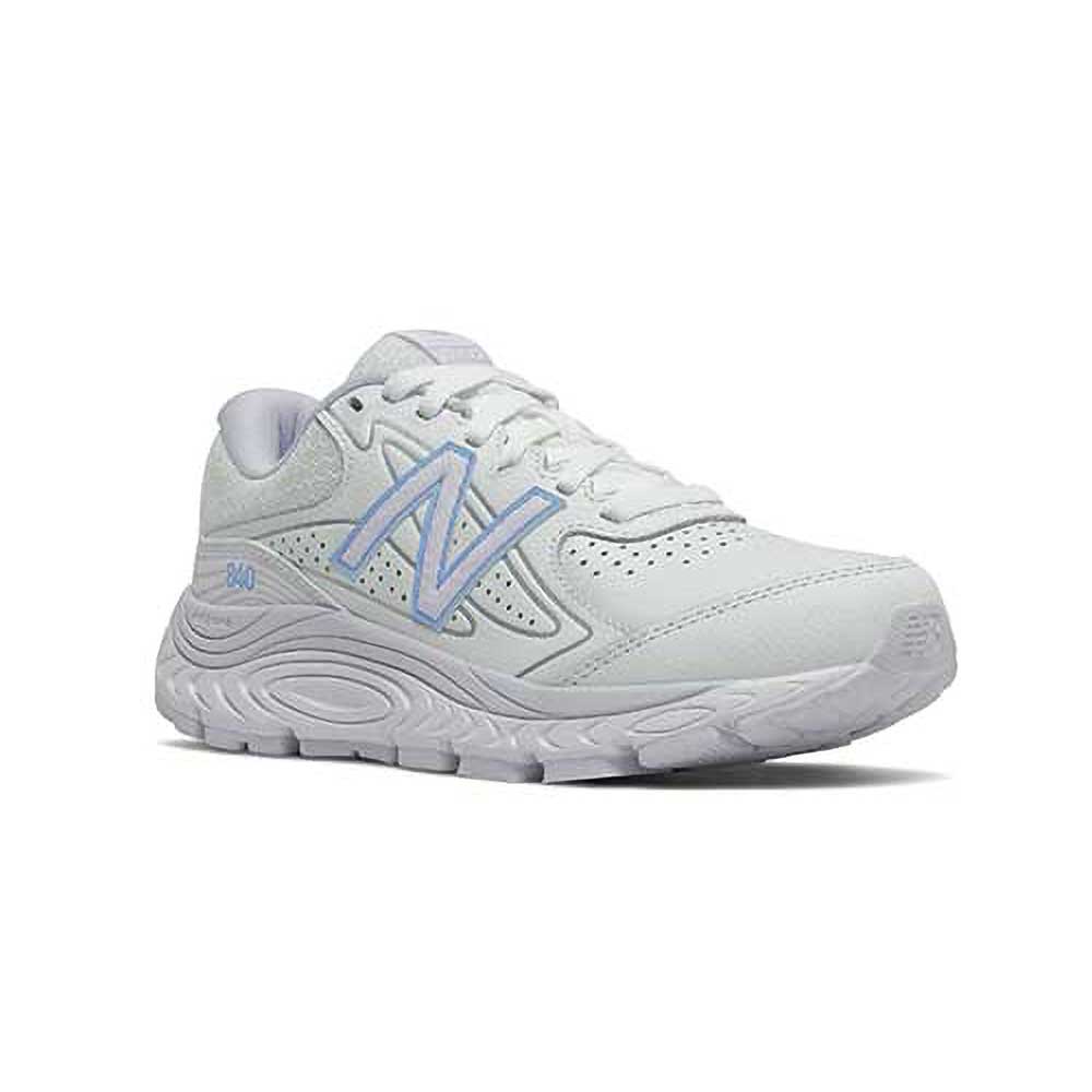 Women's W840v3 Walking Shoe- White/Silent Grey - Extra Wide (EE)