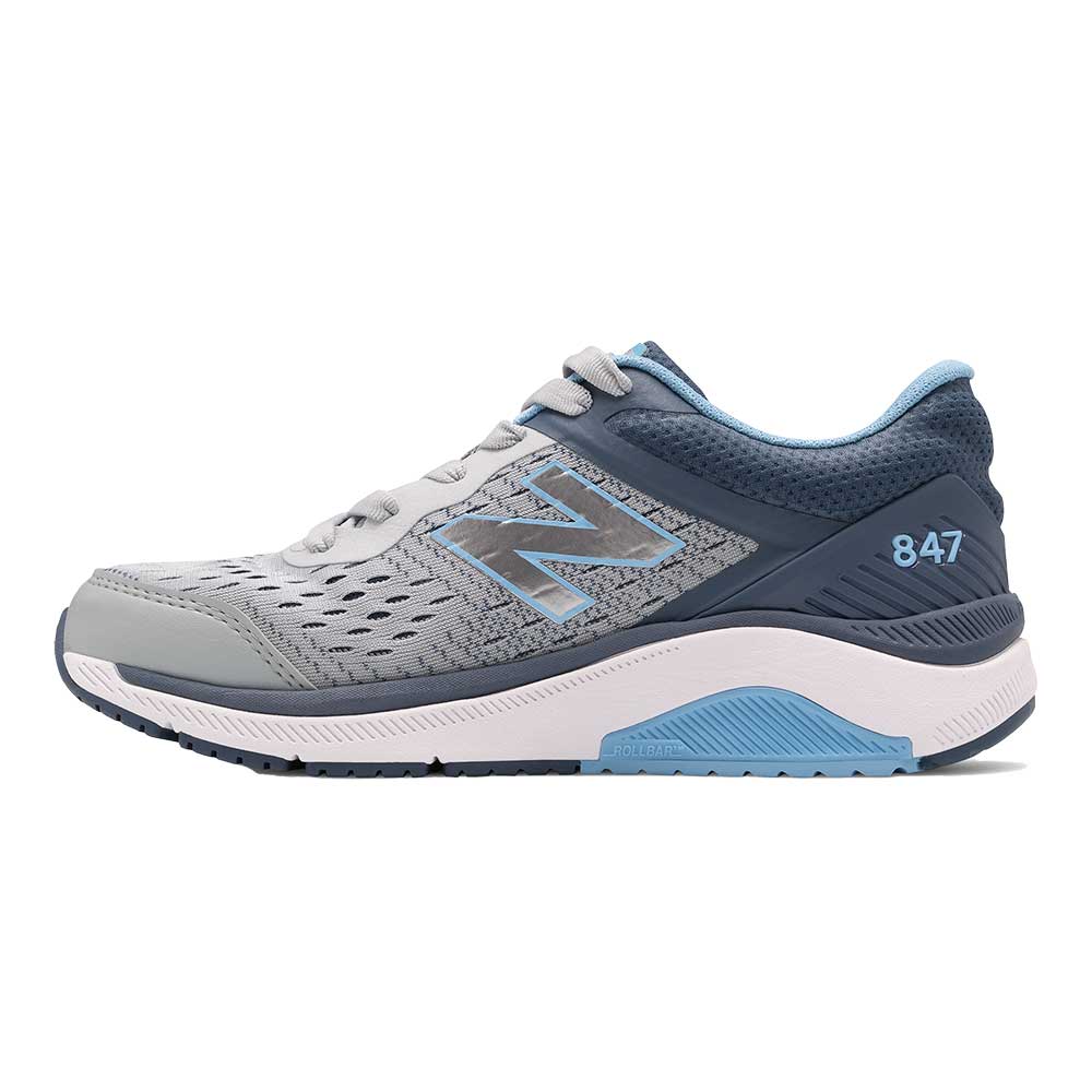 Women's 847 v4 Walking Shoe - Light Aluminum - Extra Extra Wide (4E)