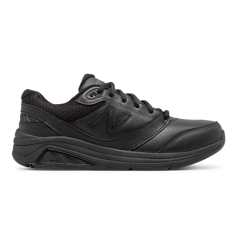 Women's Leather 928 v3 Walking Shoe - Black - Wide (D)