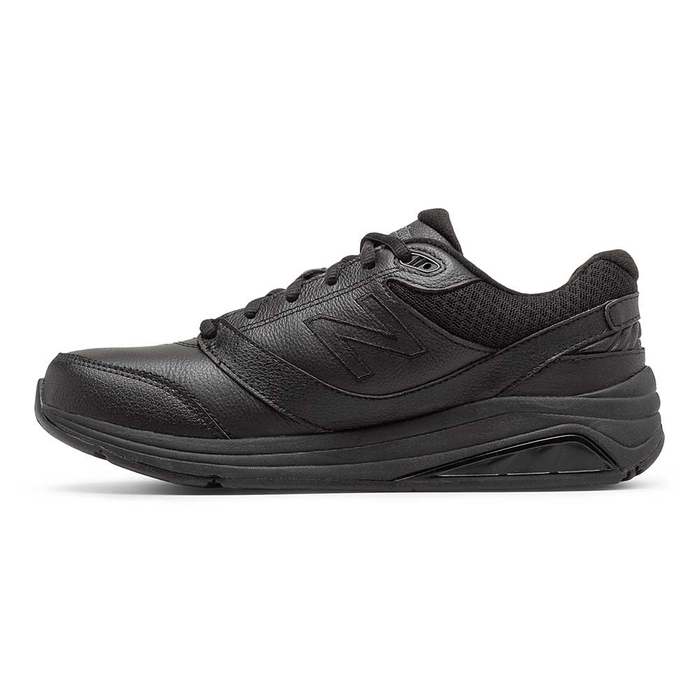 Women's Leather 928 v3 Walking Shoe - Black - Wide (D)