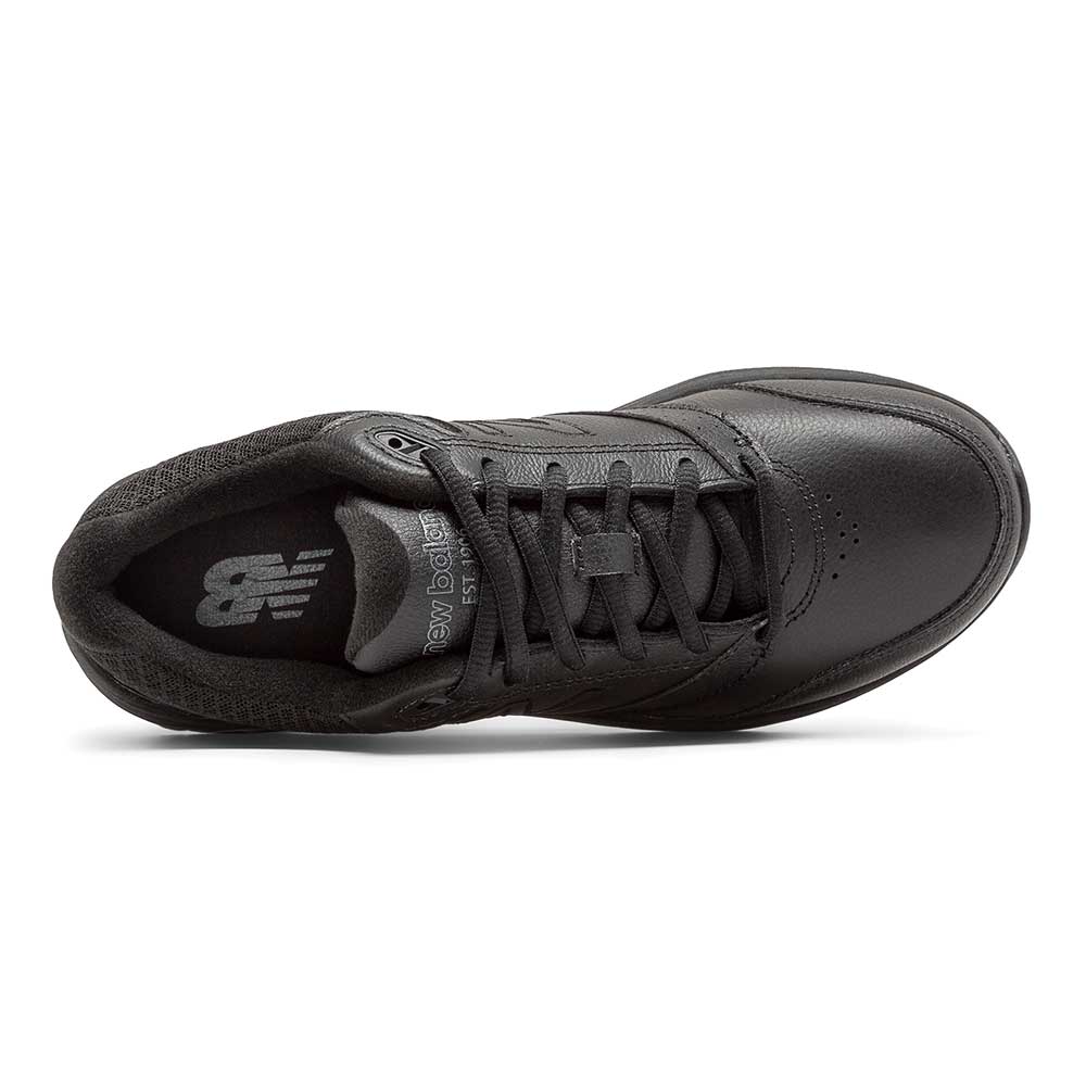 Women's Leather 928 v3 Walking Shoe - Black - Wide (D)