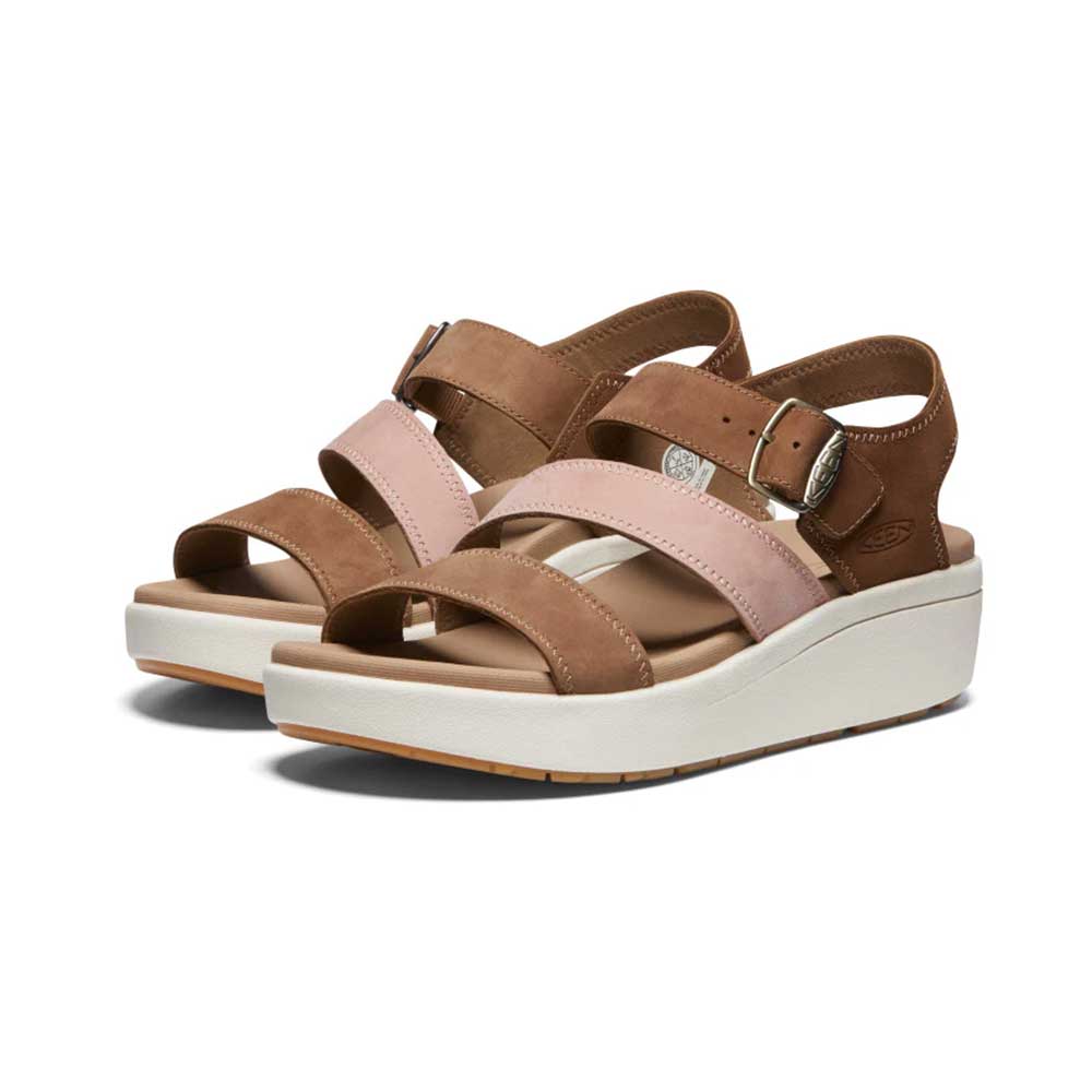 Women's Ellecity Backstrap Sandal - Toasted Coconut/Fawn - Regular (B)