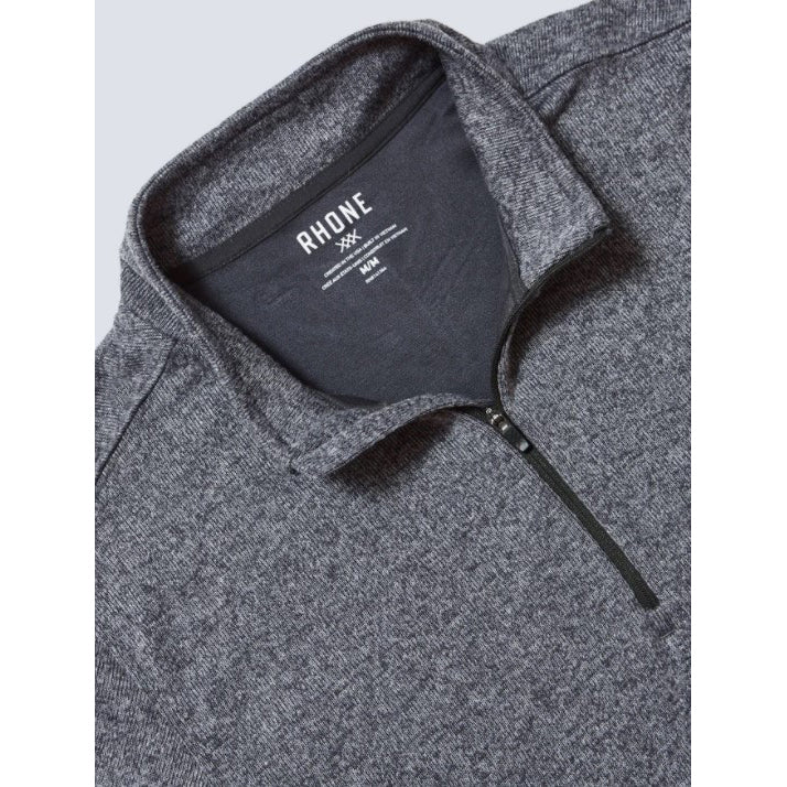 Men's Commuter 1/4 Zip Top - Dark Grey Heather