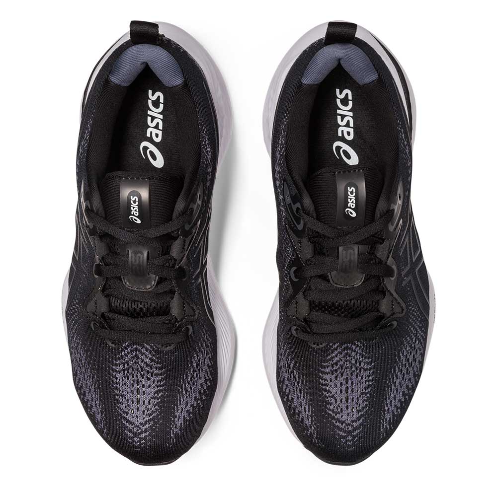Women's  Gel-Cumulus 25 Running Shoe- Black/White- Wide (D)