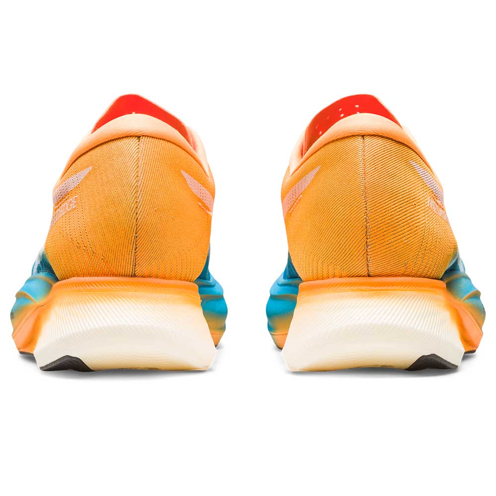 All Gender Metaspeed Edge+ Running Shoe- Island Blue/Orange Pop- Regular (D)