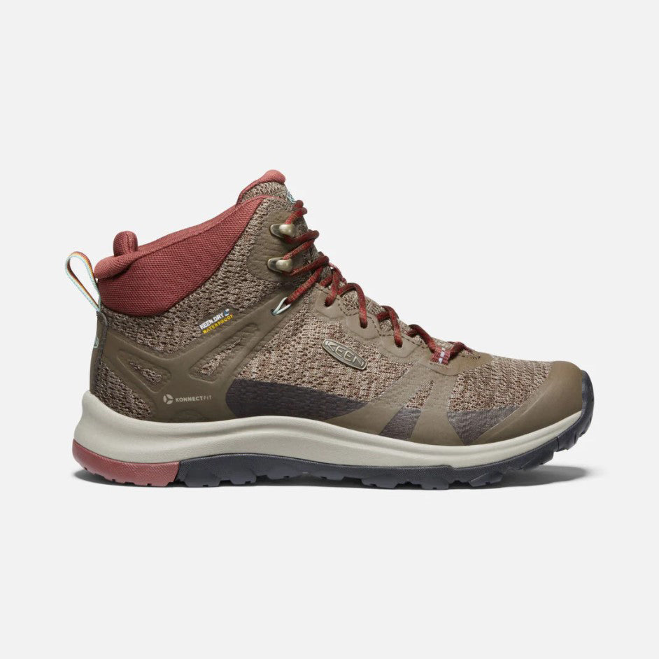 Women's Terradora II Mid Waterproof Hiking Boot - Canteen/Andorra - Regular (B)
