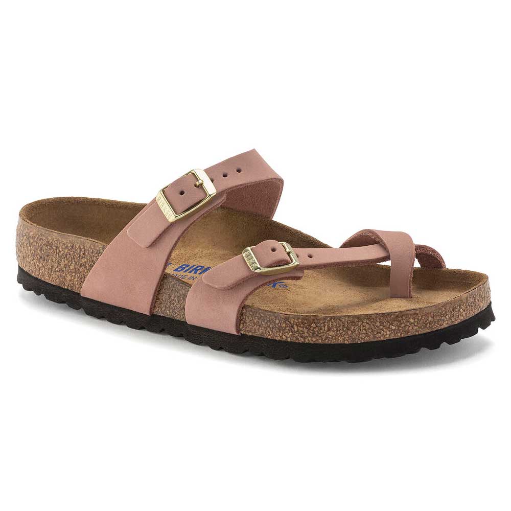 Women's Mayari NuBuck Soft Footbed - Old Rose- Regular/Wide