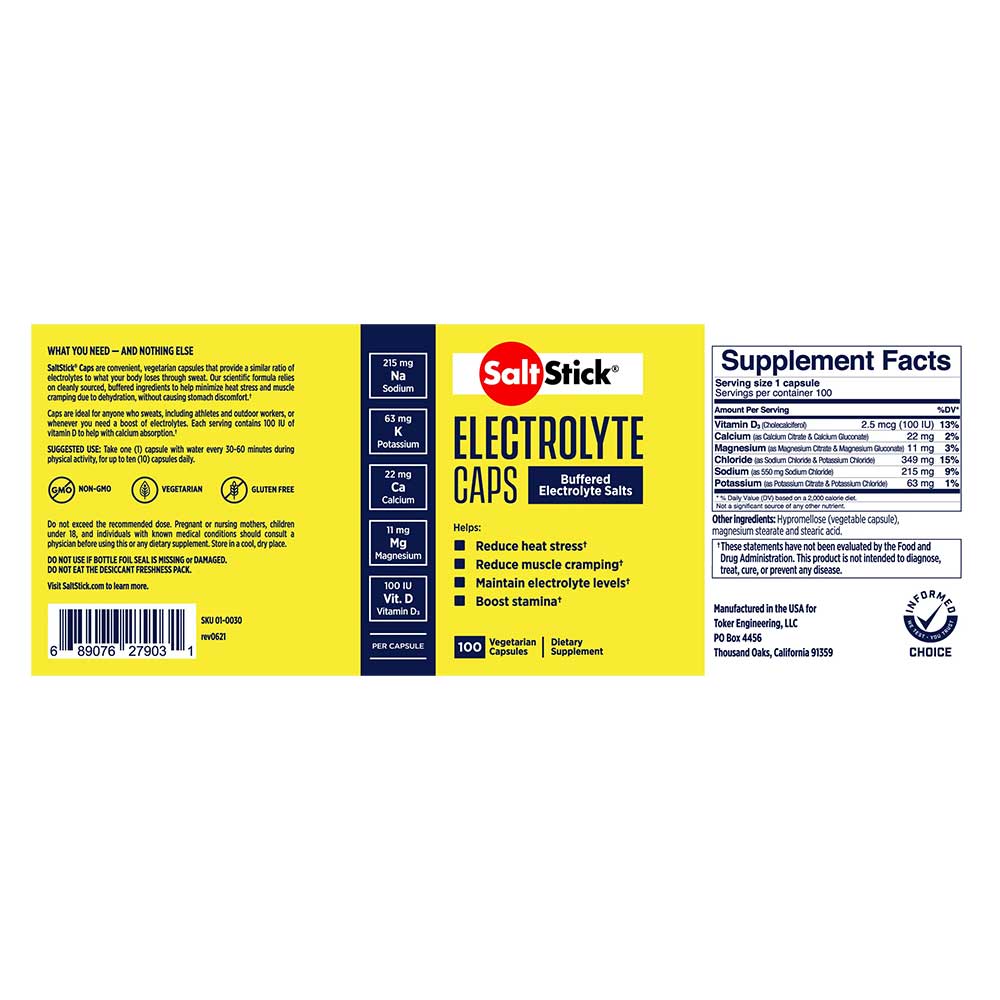 Caps Bottle-100 Count