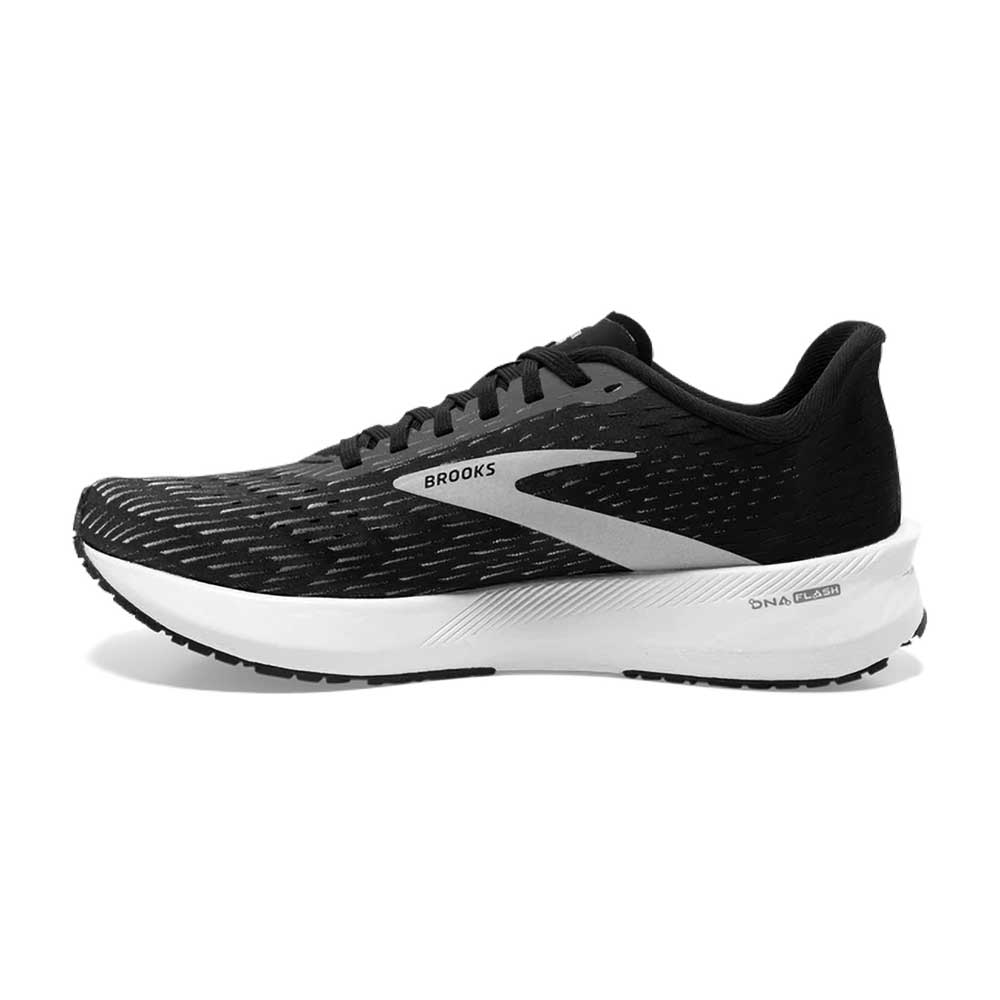 Men's Hyperion Tempo Running Shoe- Black/Silver/White- Regular (D)